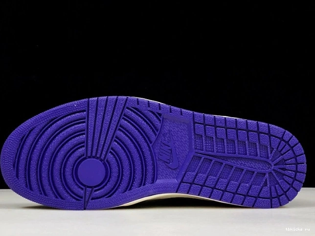 Cheap TB Court Air Jordan 555088-501 1 Purple 0825